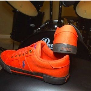 Polo by Ralph Lauren Orange Sneakers